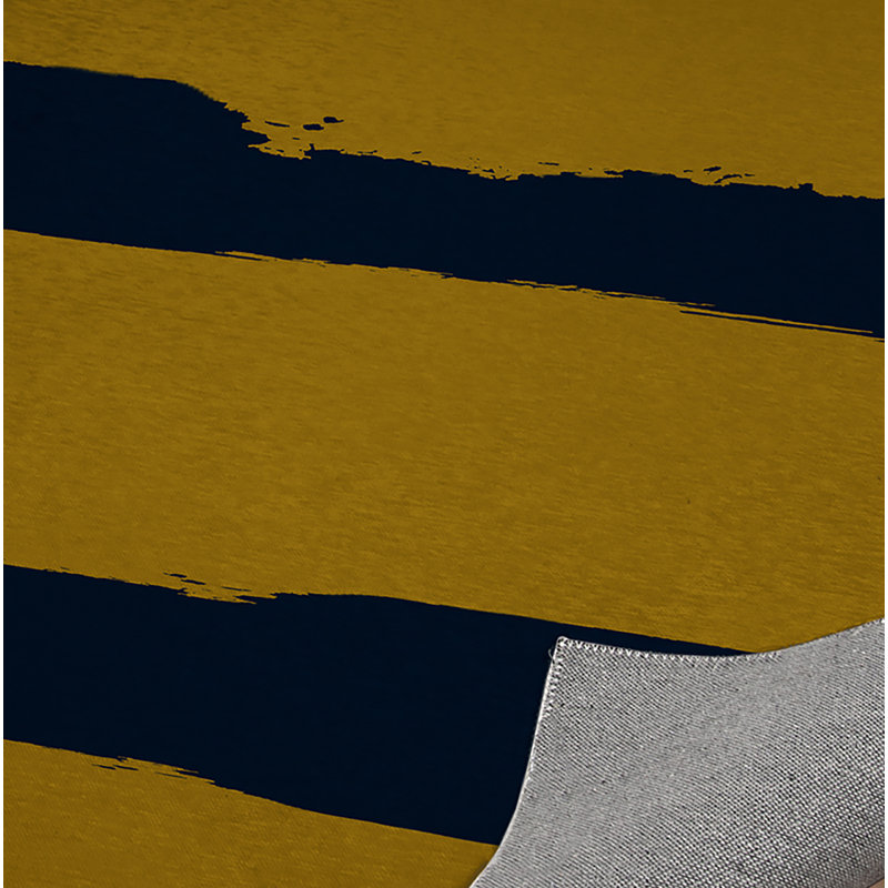 Corrigan Studio® Belden Yellow/Navy Area Rug Wayfair